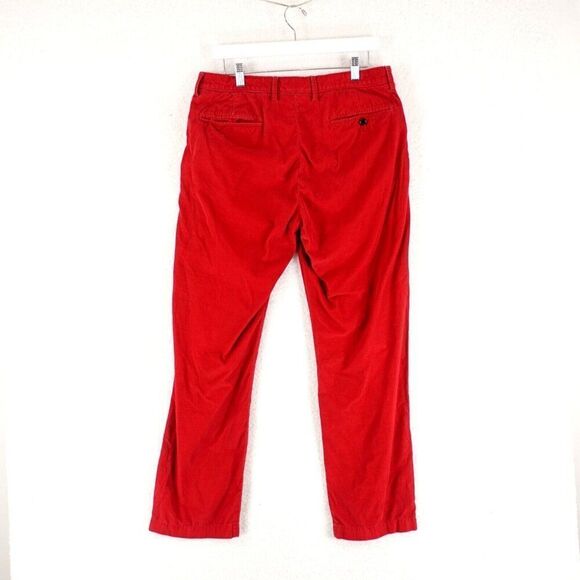 J. Crew Corduroy Cotton Flat Front Mid Rise Cotton Pants 32/29 Classic Fit‎ - Picture 3 of 7